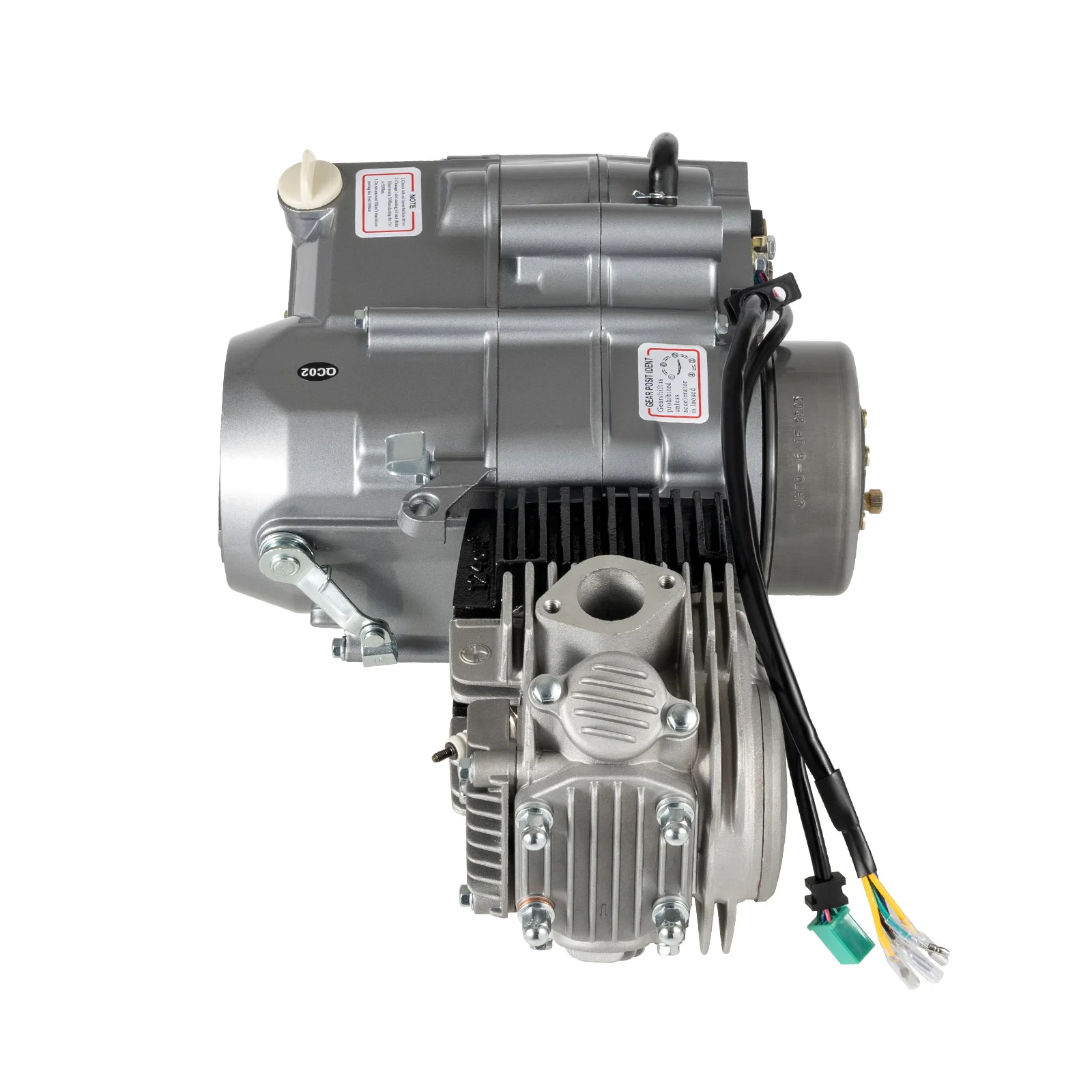 125 CC 4-Stroke Kick Start Engine Motorcycle Dirt Bike Motor for HONDA 4-Speed Powerful Engine Large Fuel Tank CDI Ignition image 2