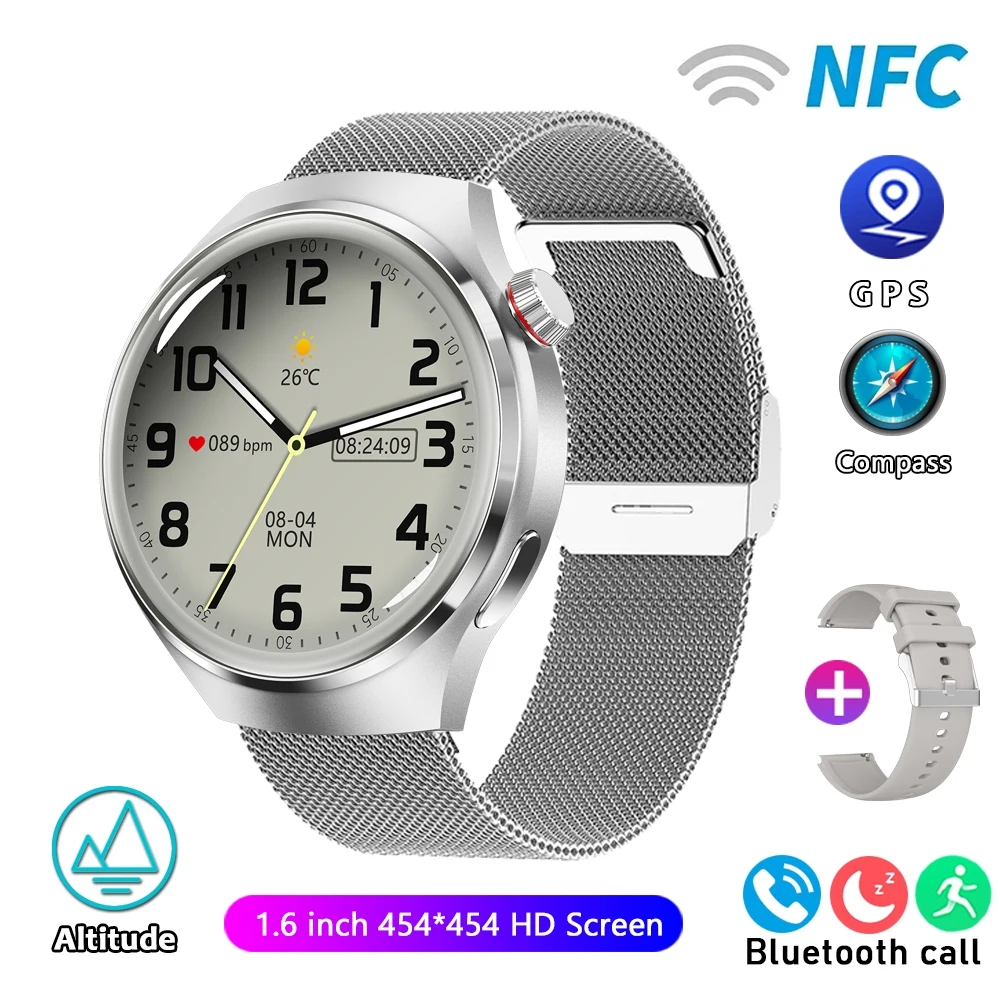 2025 NEW For Huawei Watch Pro GPS Smartwatch Multi-Sport Mode Health Moitor Bluetooth Call IP68 Waterproof Men's Smart watch