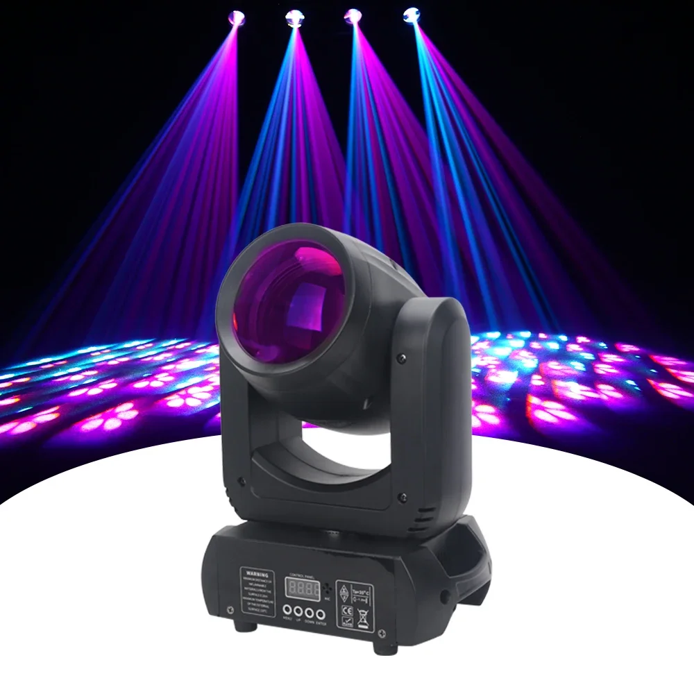 BOTAI High Brightness 150W Mini Beam Moving Head Light Gobo DJ Disco LED Stage Lighting