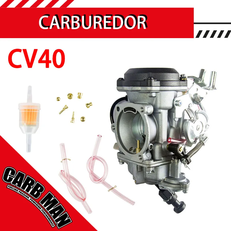 

CV40 40mm For Harley-davidson Sportster 883 1200 Dyna Super Glide Heritage Softail Low Rider Road King Motorcycle Carburetor