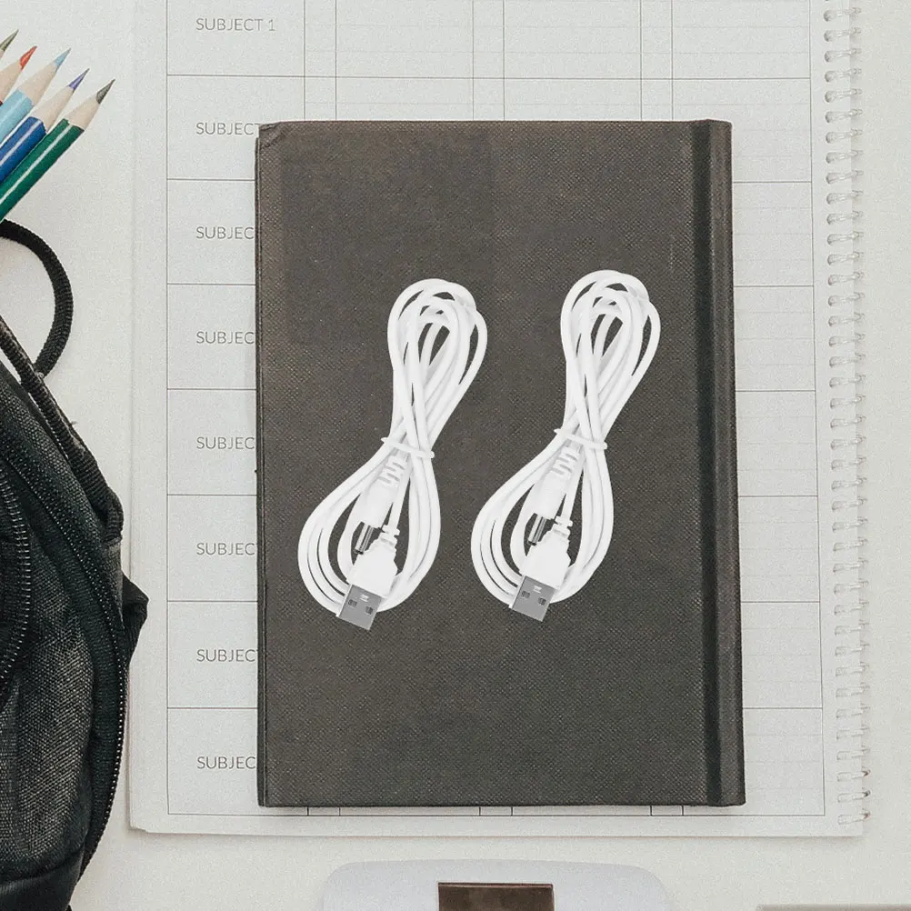 

4Pcs Dc Charging Cable 3.5x1.35mm USB to Dc Adapter Heavy Duty Construction Efficient Power Delivery Suitable for Multiple