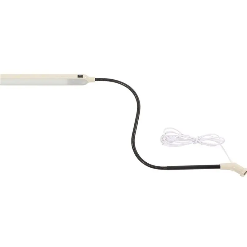 A25F-Industrial Task Lamp, 10W LED Sewing Machine Light Featuring 64 Bright Beads, Flexible Gooseneck, Dimmable US Plug