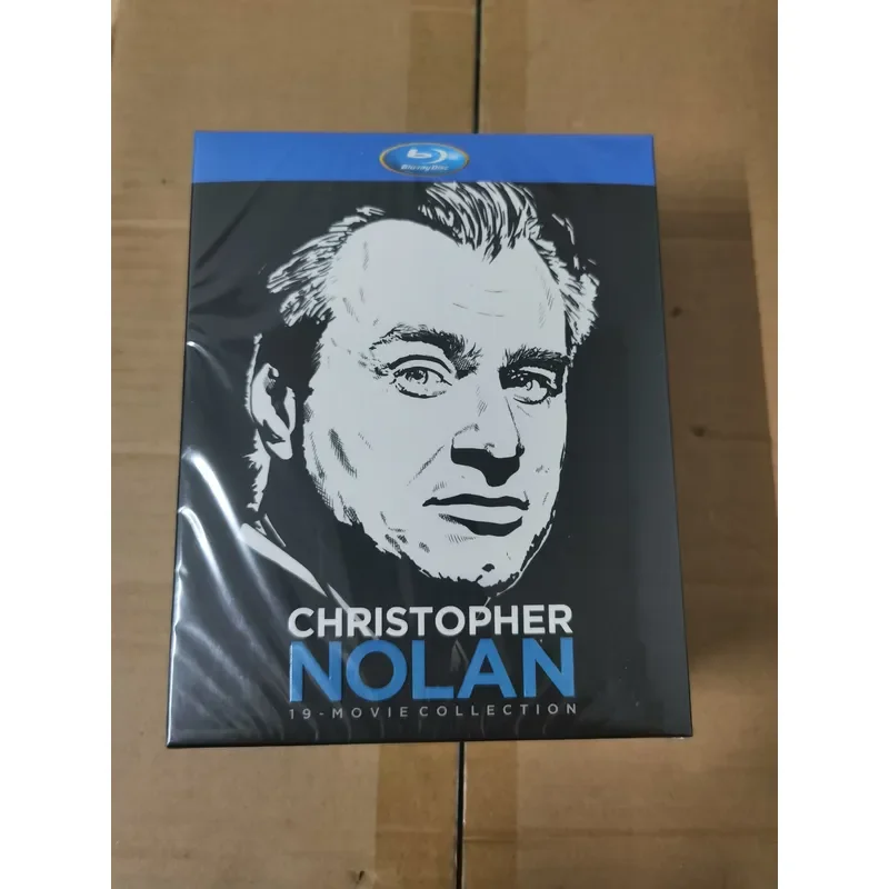 The King of Movies Christopher Nolan Collection Works BD Blu-ray High Definition Collector's Edition 19-Disc Box