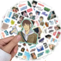 8PCS Stickers Men's Team Combination Handheld Account Phone Case Notebook Decoration Waterproof Collage 4