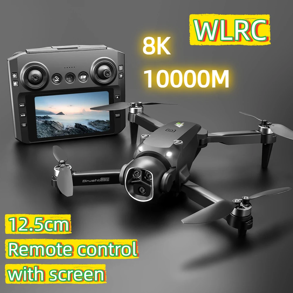 

Дрон M7 8K Воздушная HD Двойная камера Фотография Интеллектуальное предотвращение препятствий Бесщеточная мощность 5G WIFI GPS Возвратный дрон