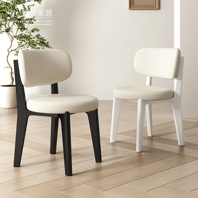 

Dining Chair Modern Simple Lounge Clear Party Nordic Restaurant Designer Chairs Terrace Entrance Backrest Muebles Home Furniture