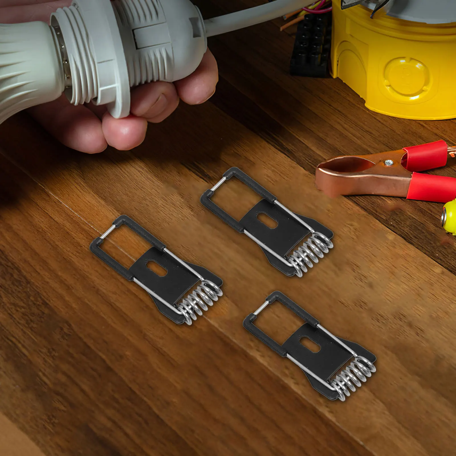 

20pcs Downlight Spring Clips Recessed Lighting Fastening Hardware Durable Light Securing Clamps For Ceiling Panel Lamps Fixtures