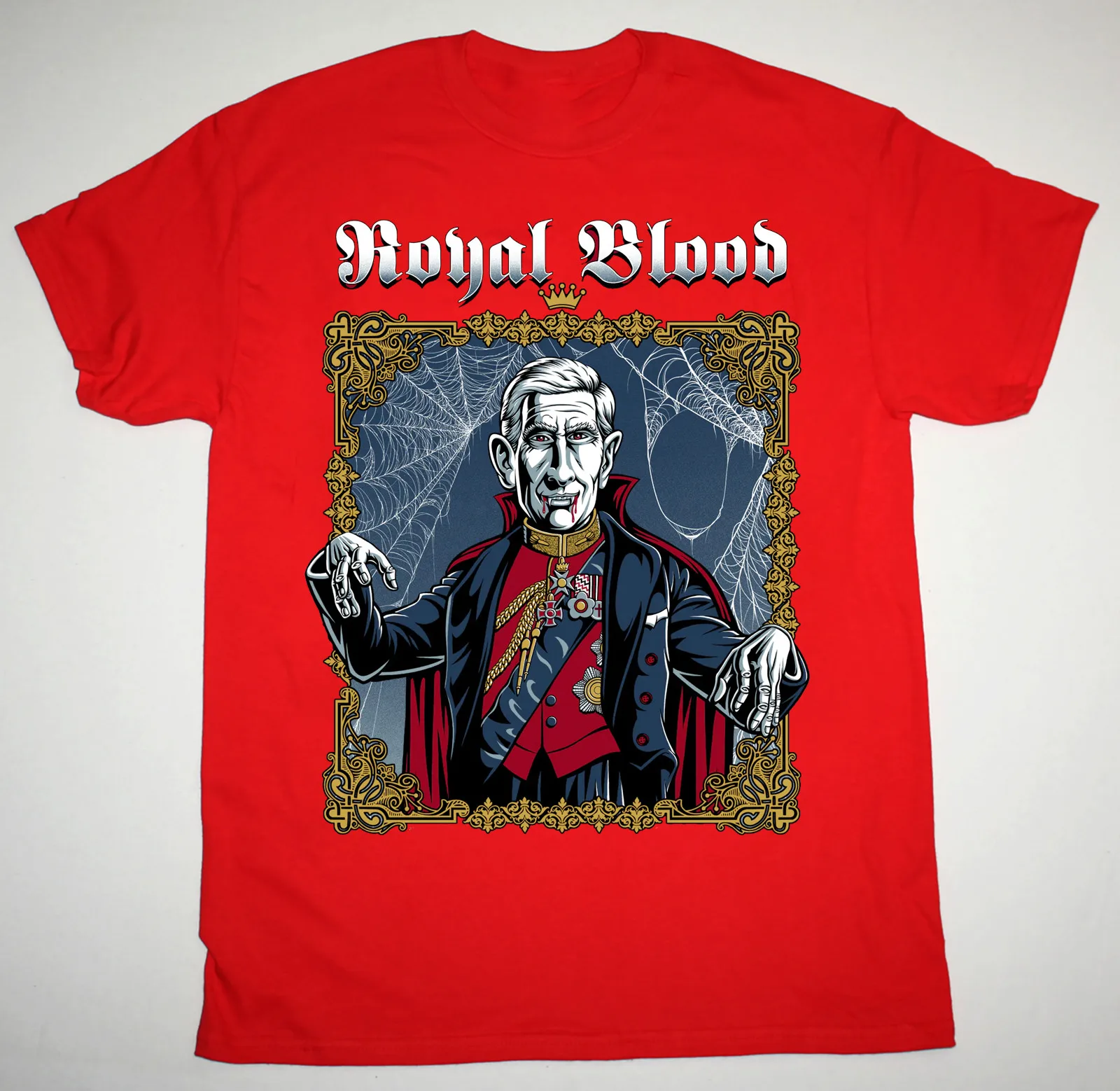Royal Blood Band Scary But Funny Halloween Shirt Red Unisex S-5XL 1UU119
