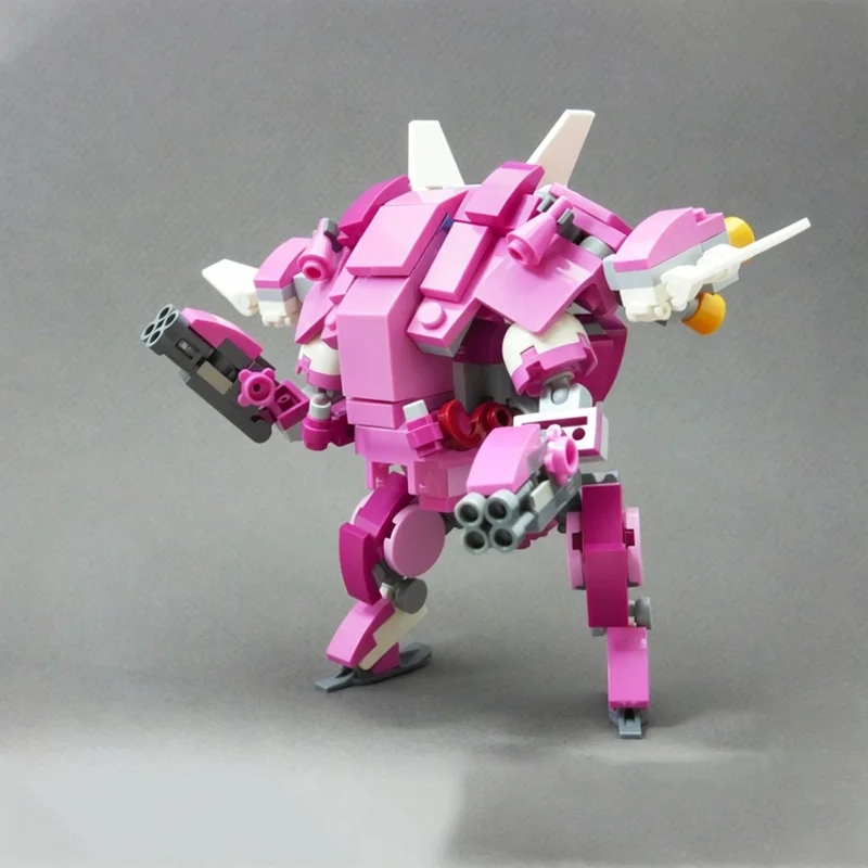 

Popular Game Model MOC Building Bricks Classic Combat Mecha Modular Technology Assemble Children Toys Suit Gifts Holiday
