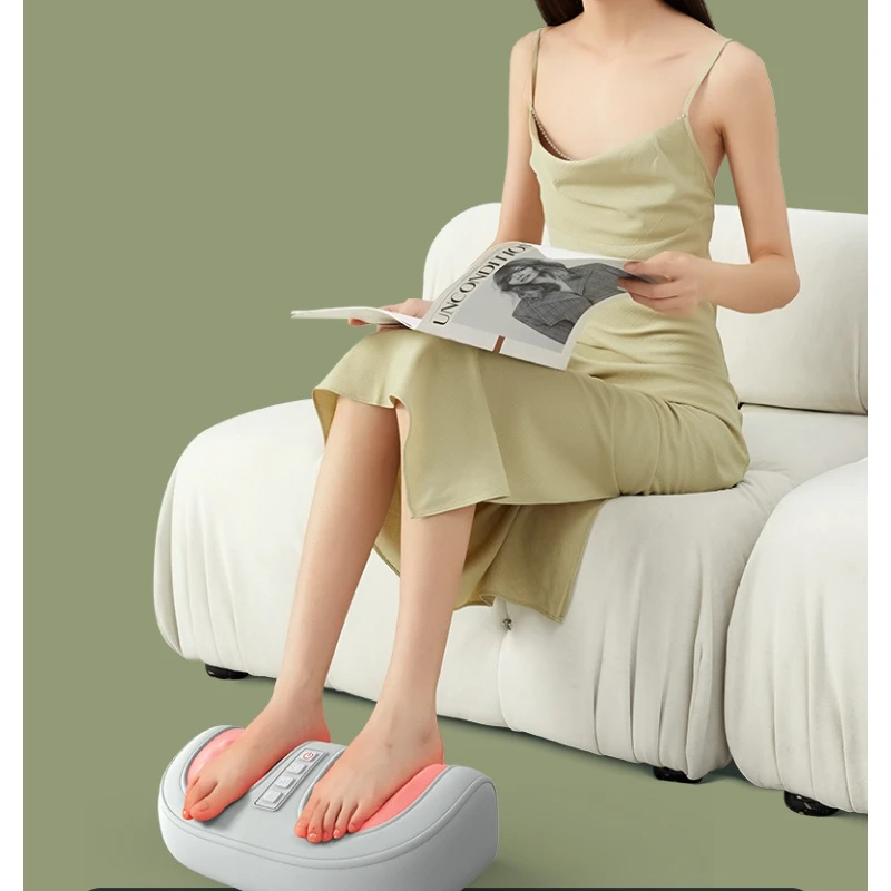 Leg Trainer Foot Therapy Machine, Hot Compress Kneading, Leg Sports Beauty Machine, Foot Sole and Multifunctional Sole Devices