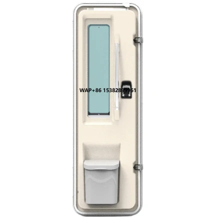 High Quality Double Layer PMMA Glass RV Passenger Door Campers Exterior Door Caravan Interior Door