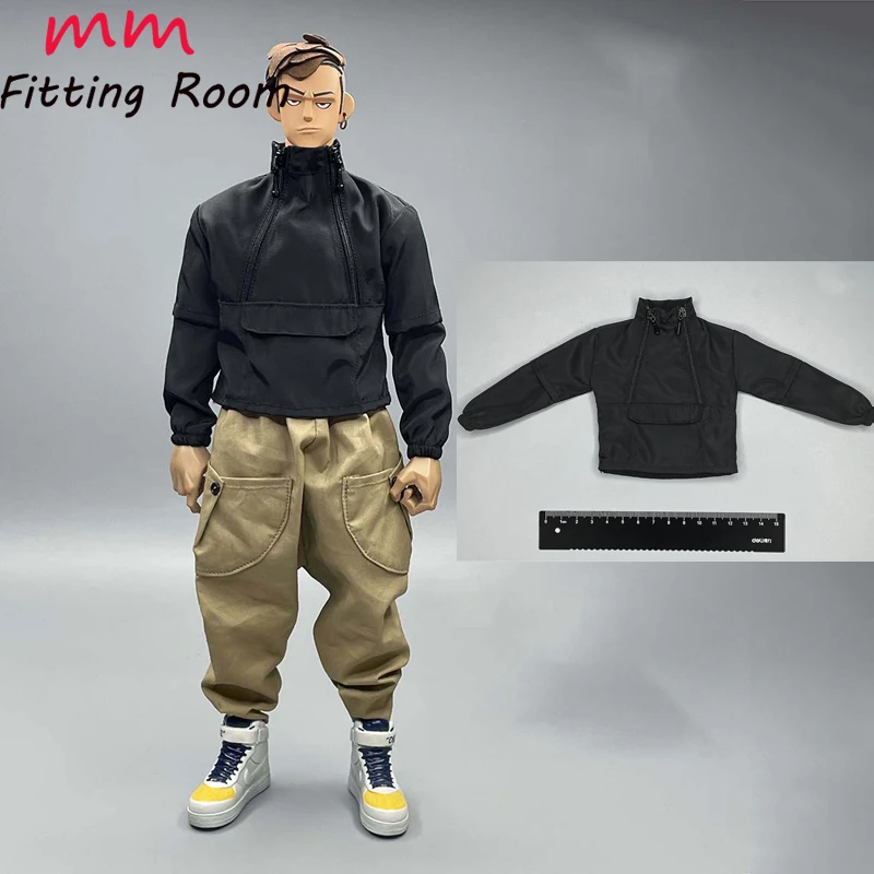 CROW DH TOYS 1/6 Scale male dolls clothes fashion hoodie fit 12'' TBLeague JIAOU DOLL action figure