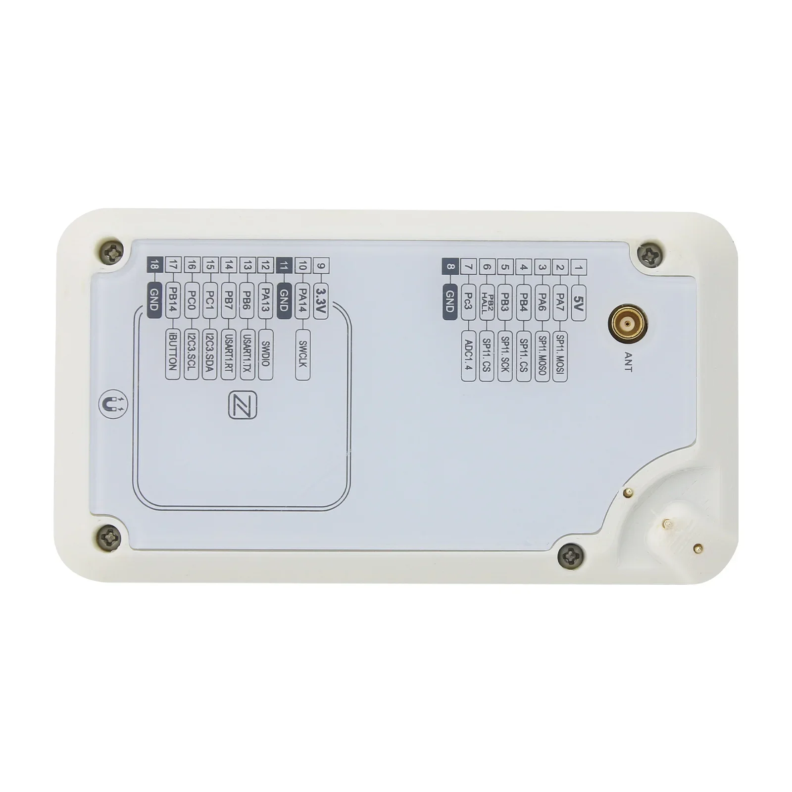 2026 Improved Version White Development Board Built-in BM160 Chip Compatible with FlipperZero Hardware Ecosystem