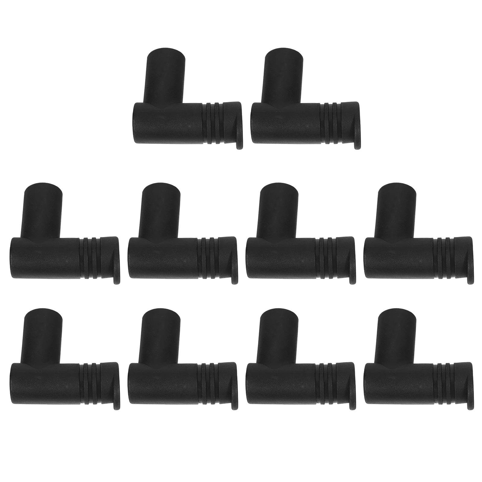 

10pcs Clothes Rack Connector Universal Hollow Adapters For Drying Rack Joints High Strength Plastic Accessories Easy