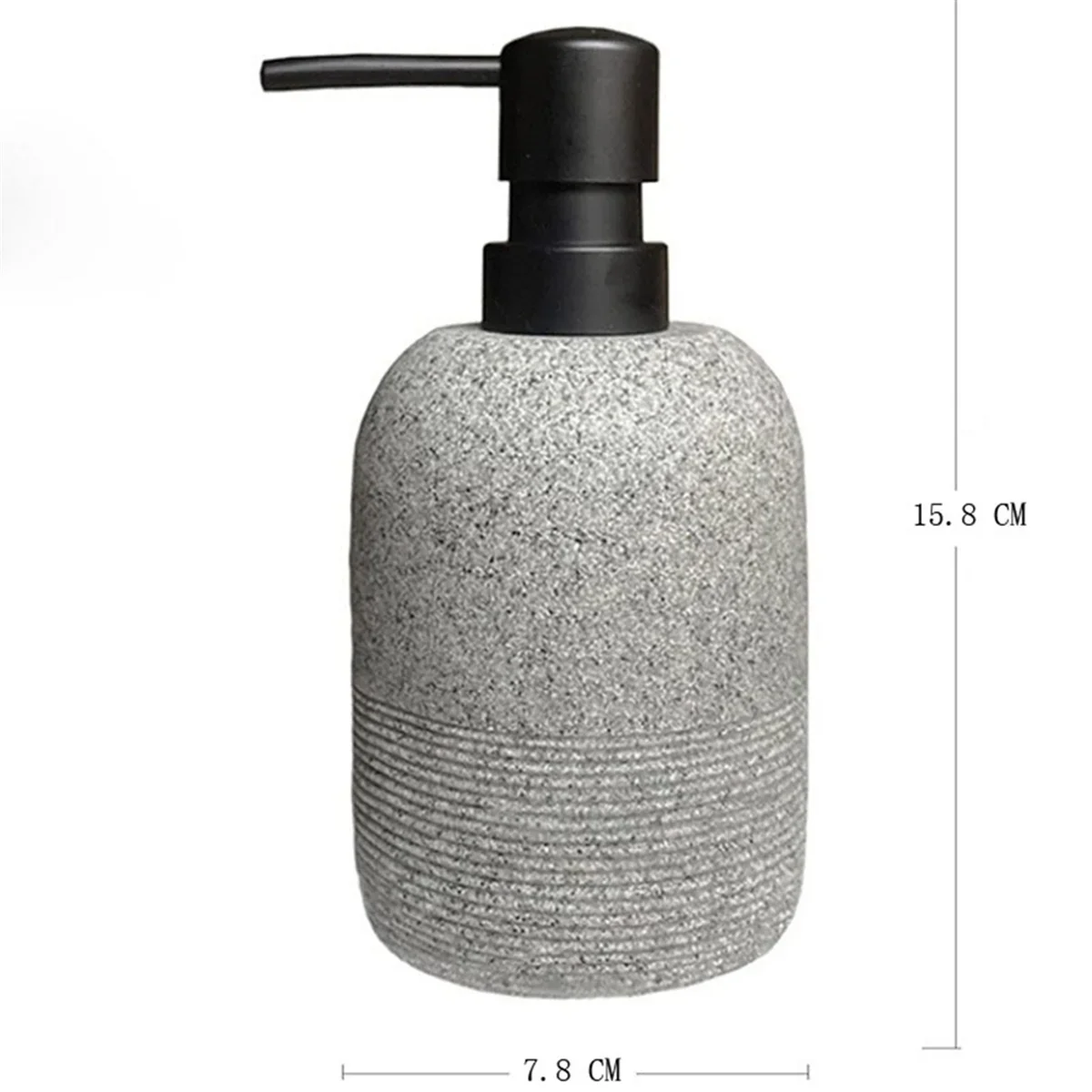 

Handwashing Fluid Dispenser ,Soap Dispenser for Bathroom Countertop,Dish Wash Soap Dispenser for Kitchen(Grey) Dispensador Pumps