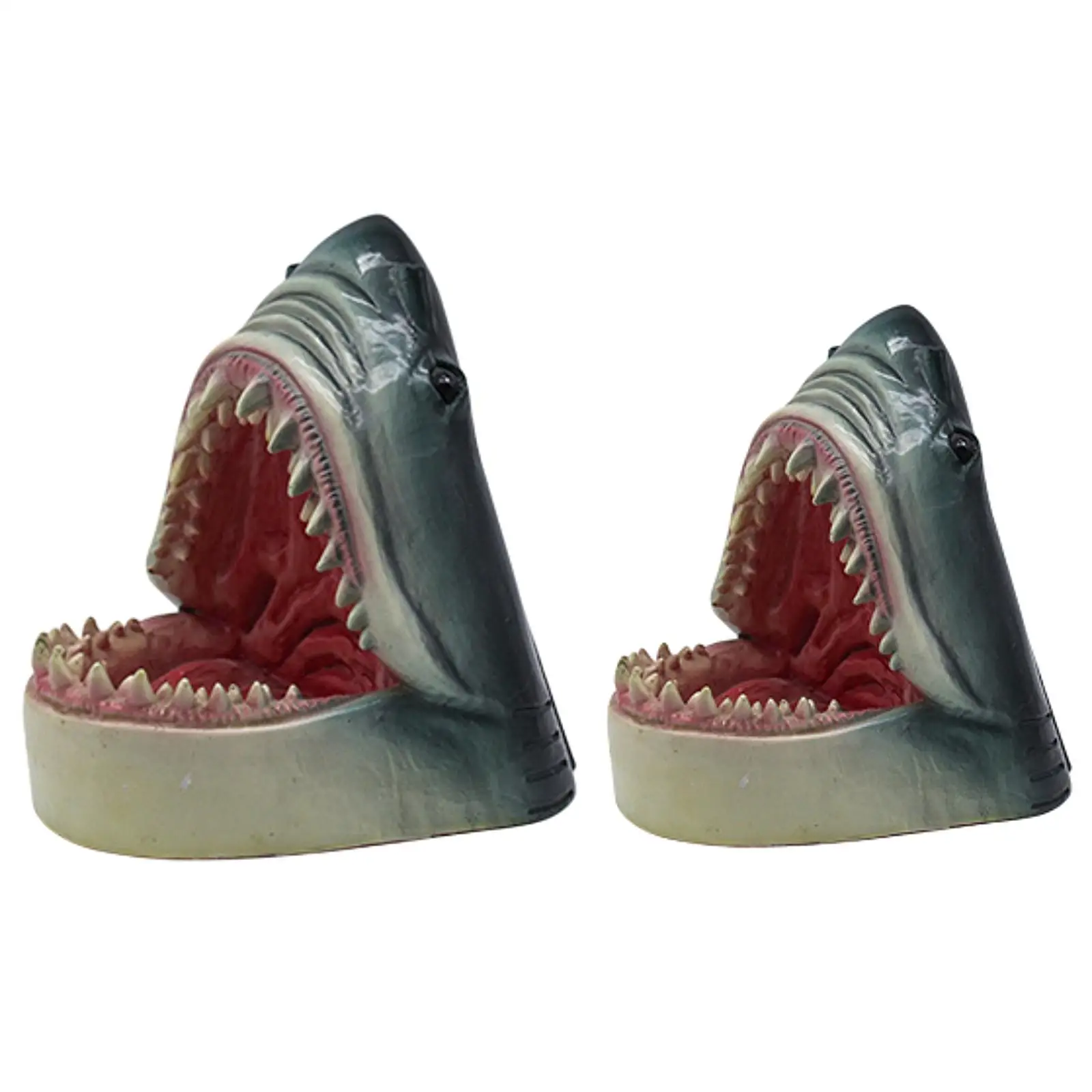 

Pool Floating Shark Head Decoy Animal Sculpture for Outdoor Courtyard Garden
