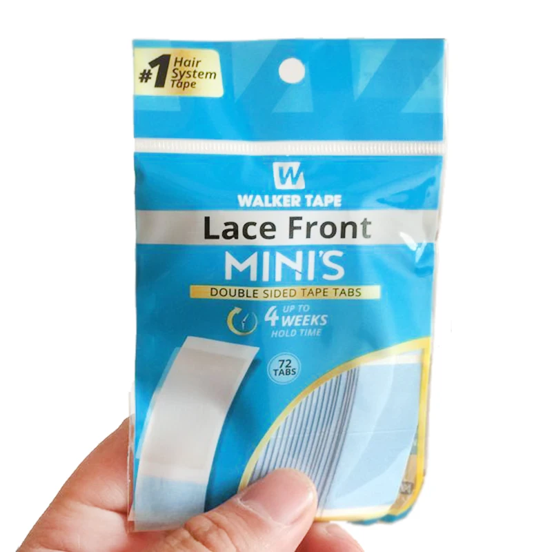 Chất lượng hàng đầu walker tape ren phía trước minis Dính Hai Mặt Y Tế CHÚNG TÔI Walker Tape Cho Tóc Giả Ren Toupees