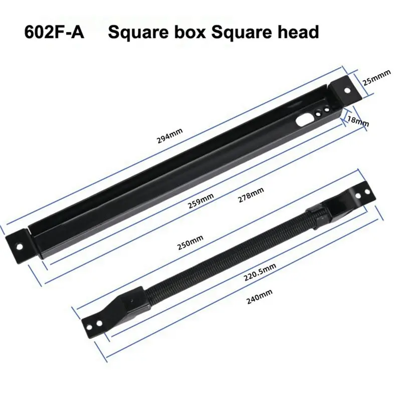 B03B-304 Stainless Steel Door Loop For Mortise Mounting Access Control Wire Protect, Ethernet And Power Cords