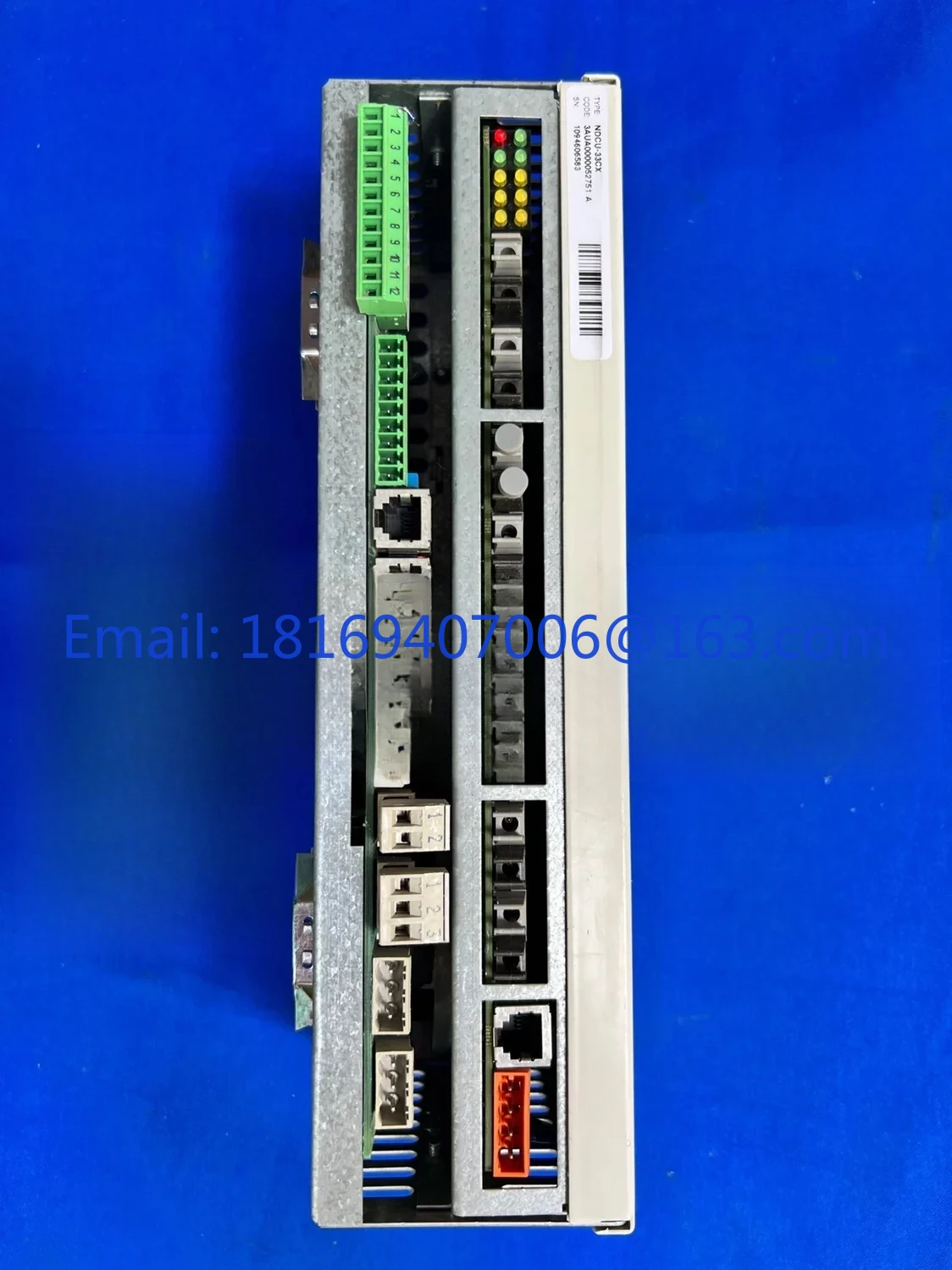 NDCU-33C NIOC-02C Is The ABB Wind Power Fiber Optic CommuniCation Distribution Unit AMC33CX