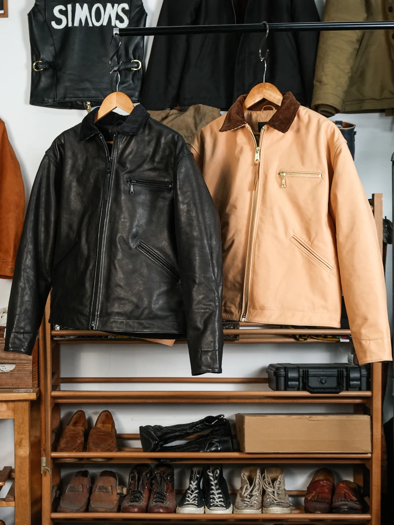 

Кожаная куртка Detroit Sle с двойными карманами и пуговицами, регулируемая, свободного кроя, теплая, молодежная, стильная, для повседневной осенней носки