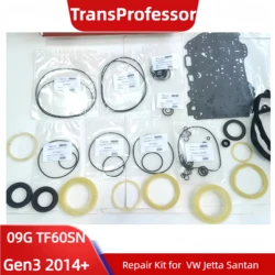09G TF60-SN New Style Gen3 2011+ Transmission Repair Overhaul Kit for VW Jetta Santana 2014-ON ,TransProfessor OHK Gasket Seals
