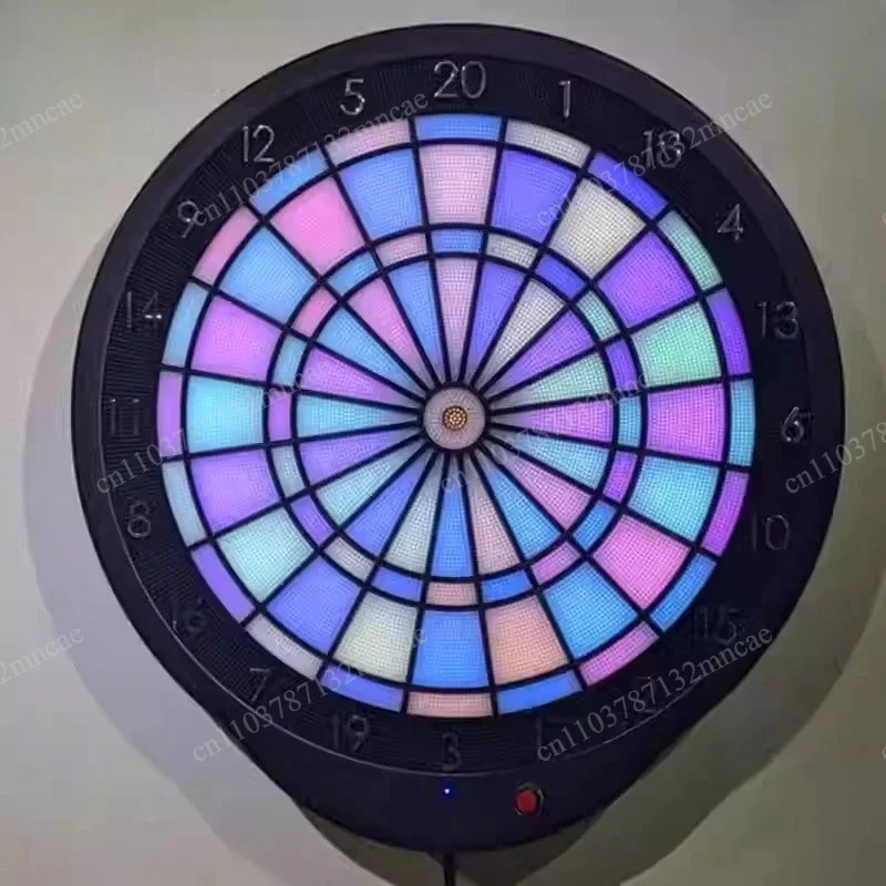 Professional Soft-Tip Board for Home Office & Competition H4L Bluetooth Electronic Dartboard Set, Full LED Light Coverage
