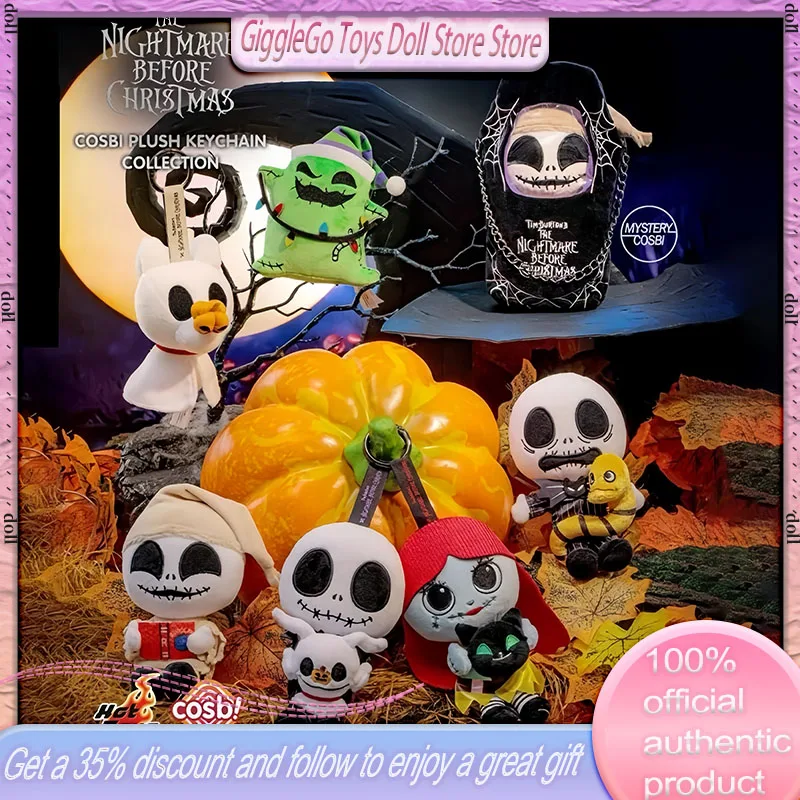

2025 New Christmas Eve Scare Cosbi Plush Pendant Blind Box Trendy Doll Peripheral Doll Cute Ornament Girl Halloween Gift