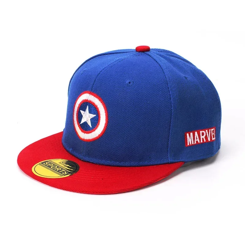 2024Disney Spiderman Cartoon Baby Hat Kids Baseball Cap Boy Girl Marvel Caps Snapback Hip Hop Child Toddler Cap Adjustable 2-8Y