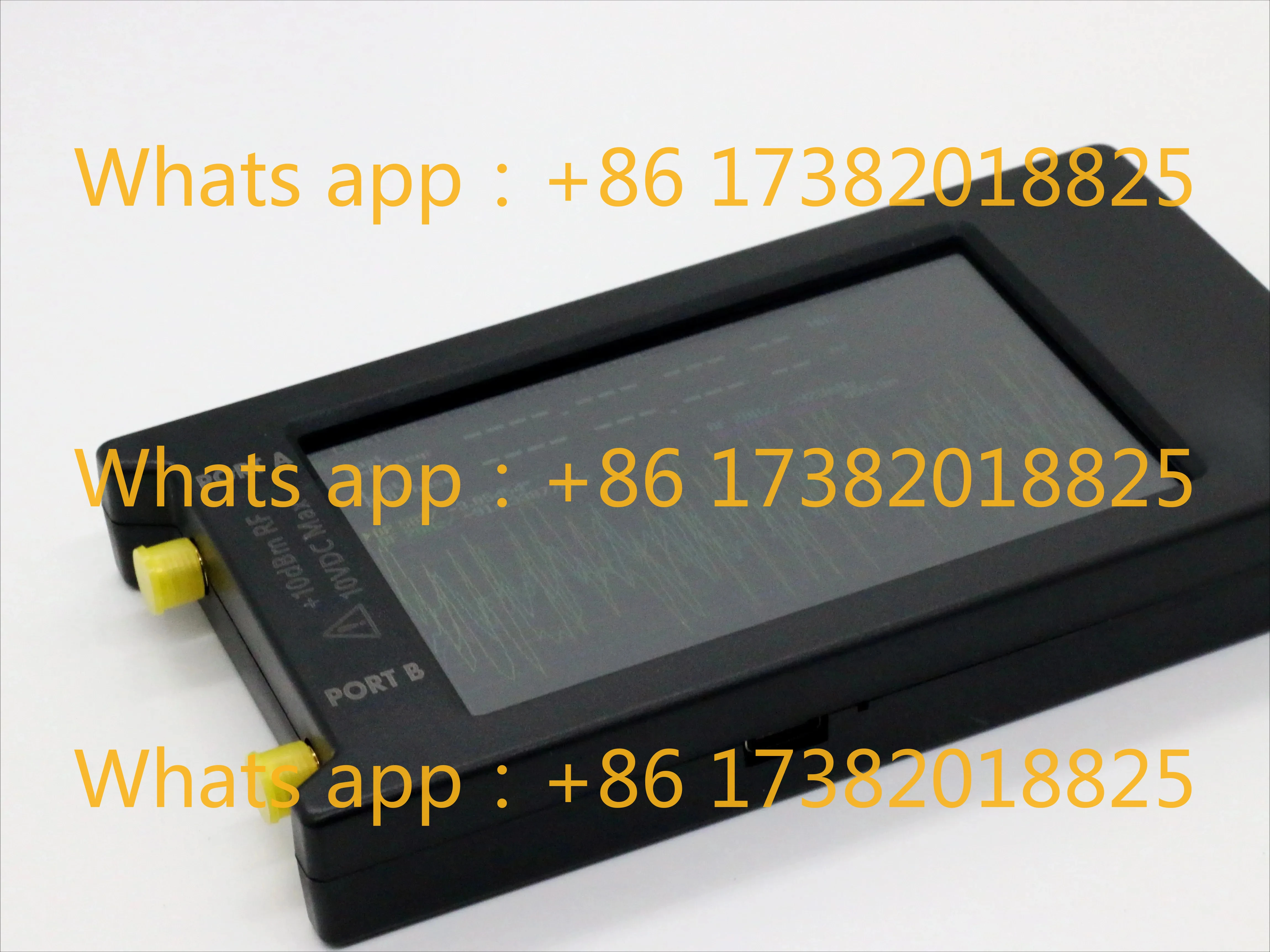 4“  Portable Phase Frequency Analyzer Tester 1MHz-300MHz Two Input Signals Testing of Oscillator/Clock Source
