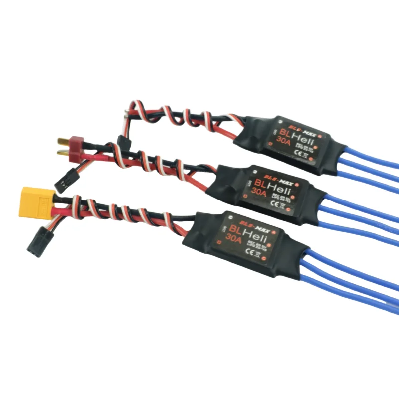 

30A BLHeli ESC Brushless Electronic Speed Controller Aircraft Model Power Key Compatible with Various Aircraft Models