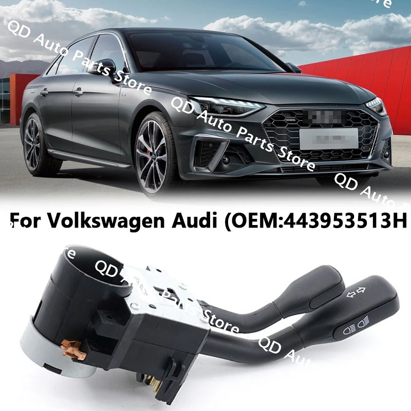 

Переключатель управления указателями поворота для автомобилей Volkswagen Audi, 1 шт., OEM: 443953513H