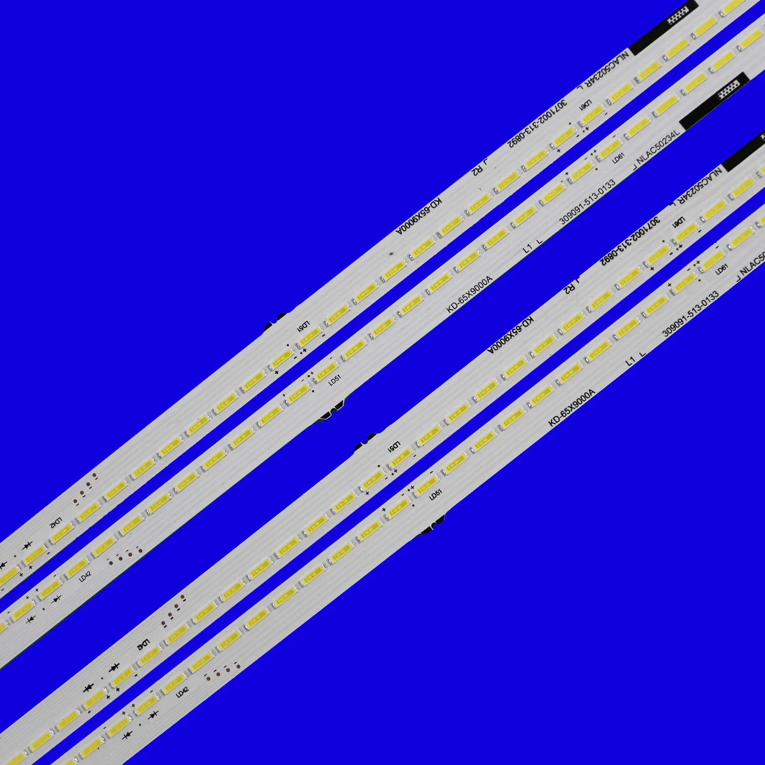 2 PCS tira Retroiluminação LED 80 lâmpada para XBR KD-65X9000A NLAC50234L NLAx50234R RST234L-42A1 RST234R-44R