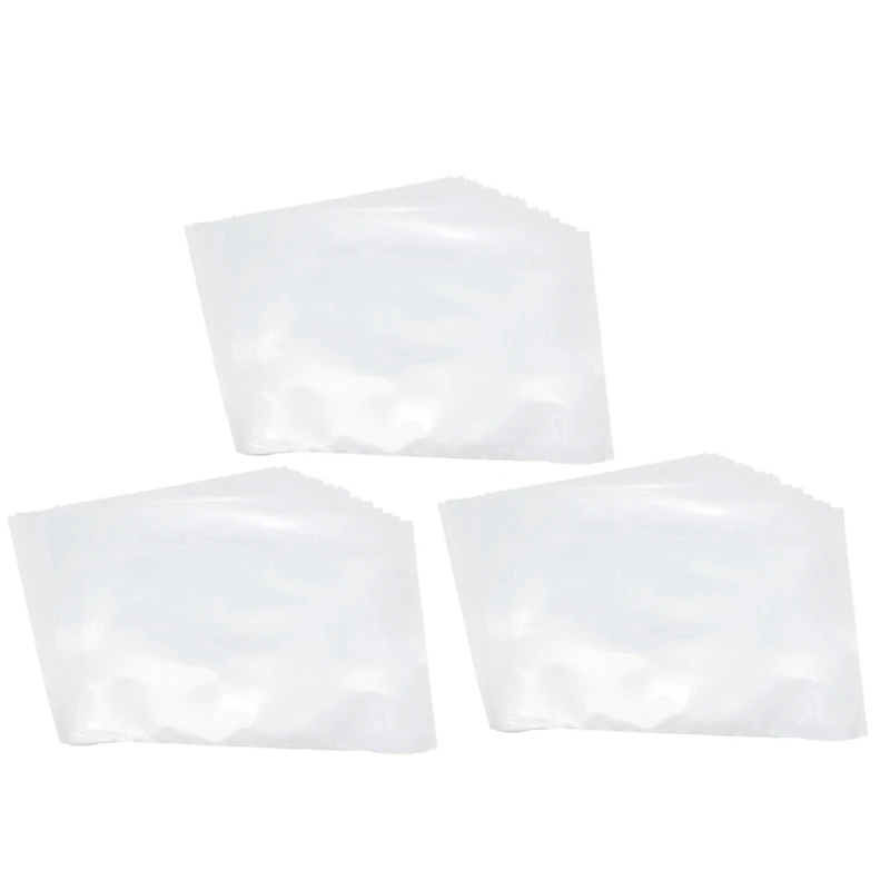 90 Flat Open Top Bag 6.7Mil Strong Cover Plastic Vinyl Record Outer Sleeves For 12 Inch Double /Gatefold 2LP 3LP 4LP