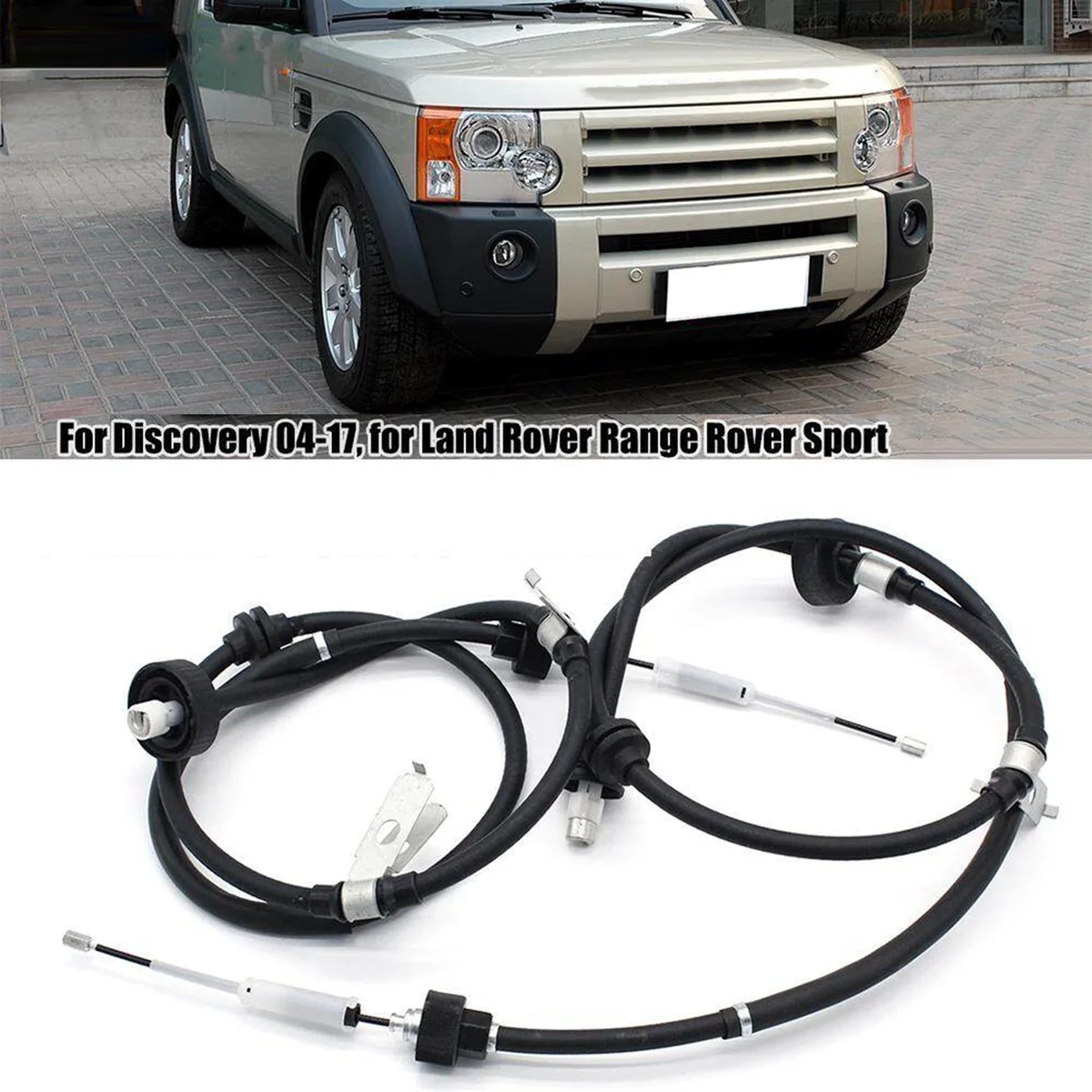 1 Pair Hand Brake Cable LR018469 for III IV 2.7 4.0 4.4 3.0 Range Sport 2.7D 3.0D