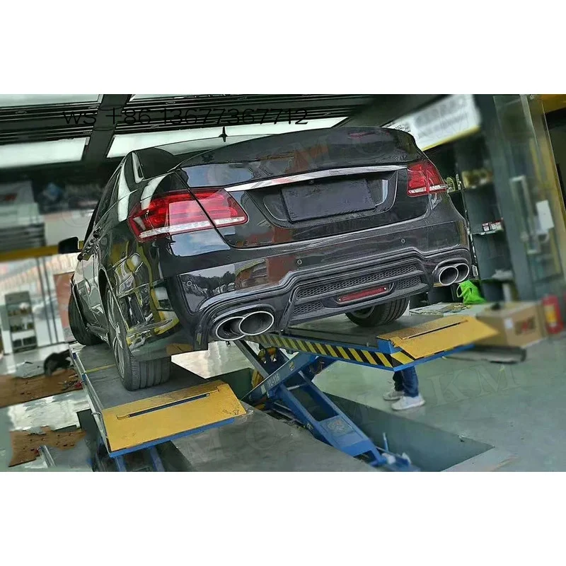 

PP Material Front Rear Bumper lip Spoiler E Class Car Styling Wide Body Kits