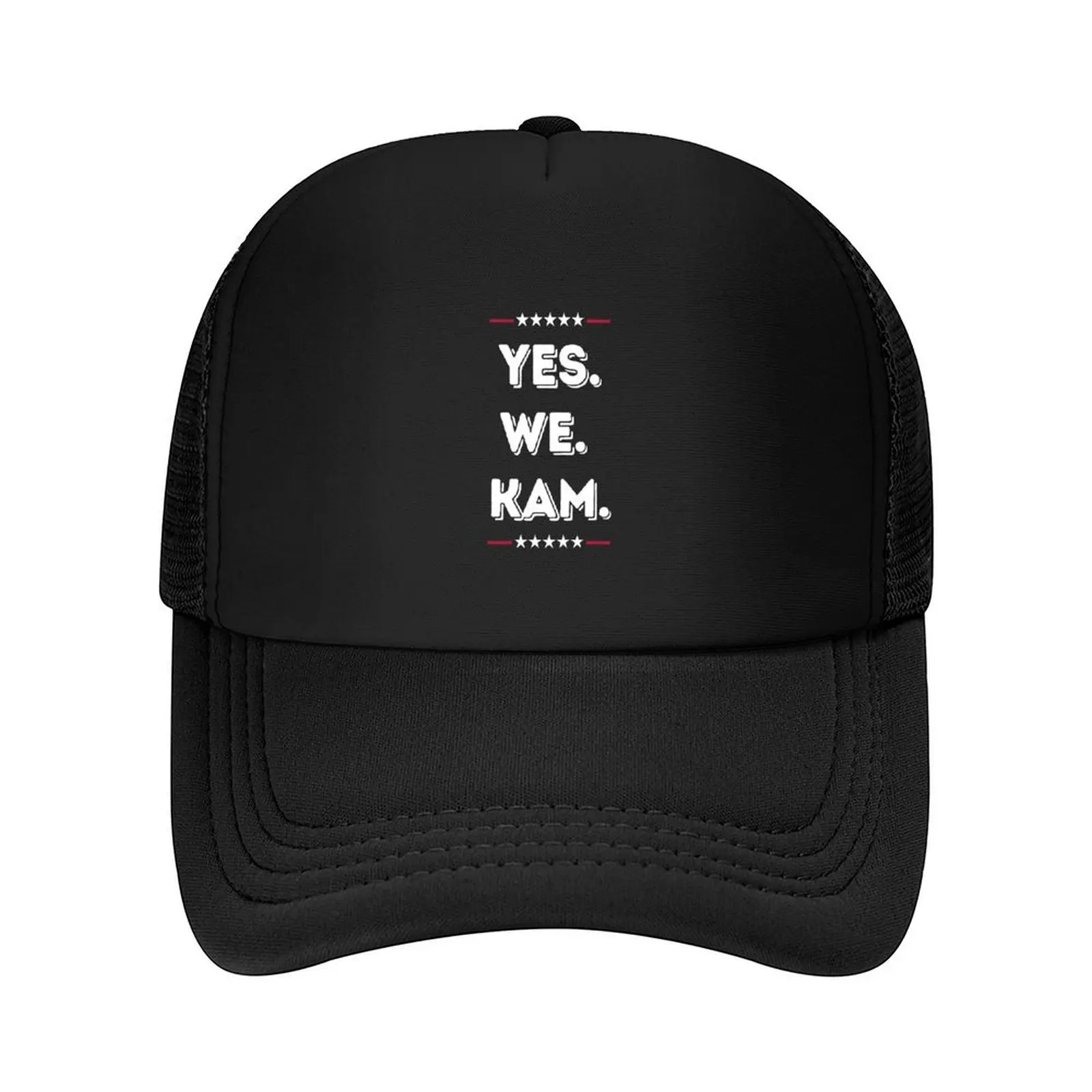 

YES WE KAM - funny Kamala Harris for president 2024 election Baseball Cap black Military Cap Man Ball Cap Girl Men's