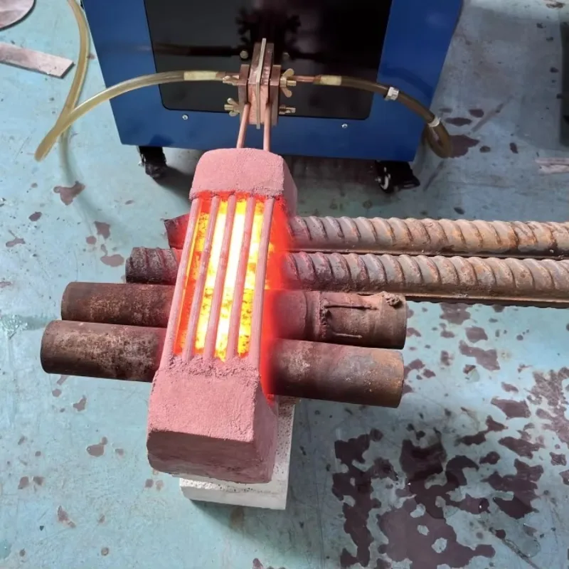 High Efficiency 30KW Induction Metal Heater Bolt Induction Heating Machine for Metal Forging