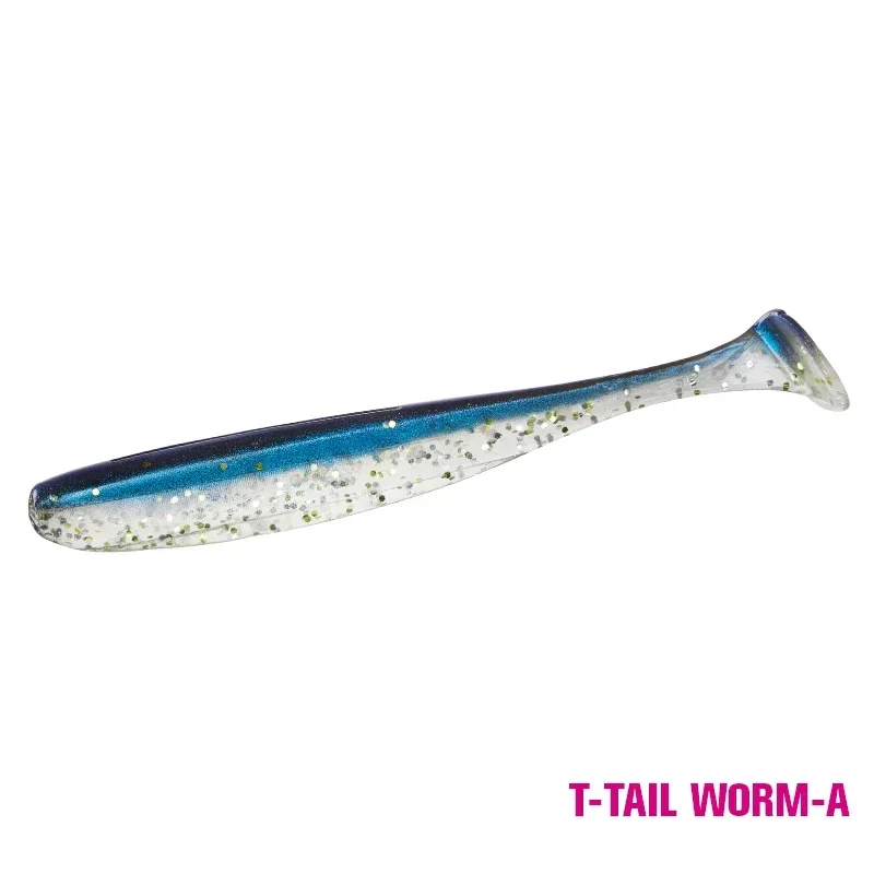 TSURINOYA NIEUWE MAAT 100mm 120mm T Staart Worm Zacht Kunstaas Gemakkelijk Shiner Kunstmatige Zacht Aas Geur Toegevoegd voor Bass Fishing Wobblers