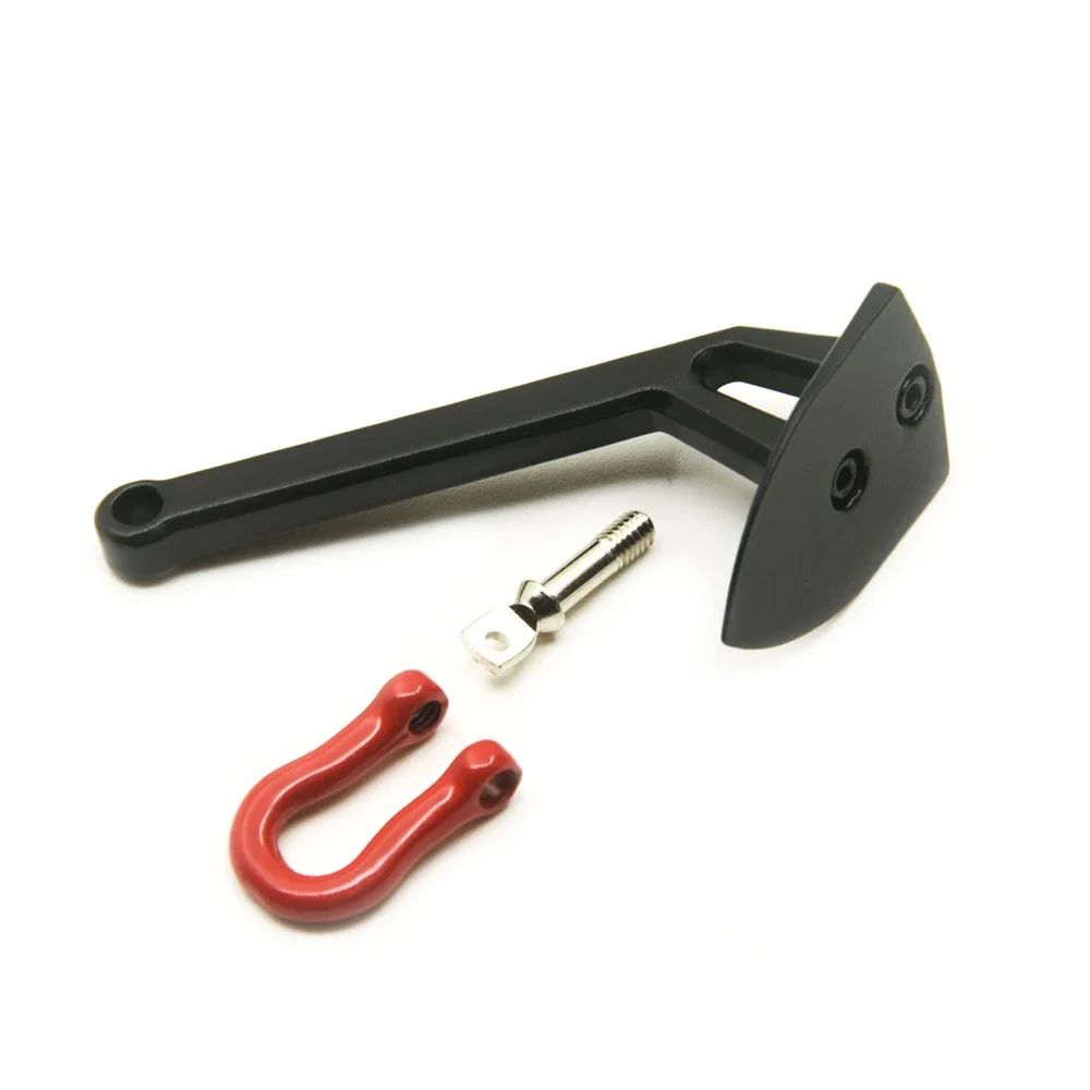 Simulation Metal Shovel Shape Winch Ground Anchor For 1/10 Axial SCX10 RC Rock Crawler Car Decoration Accessories