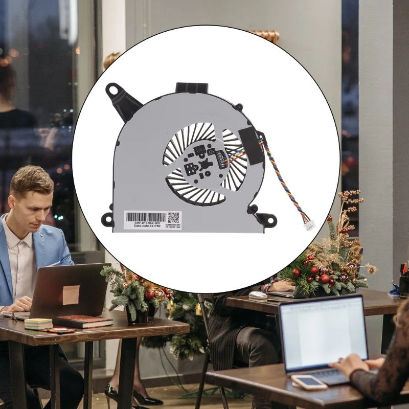 Laptop CPU Fan Radiator For NUC10 NUC10i3FNH NS65B01 Notebook Cooling Heatsink B0KA