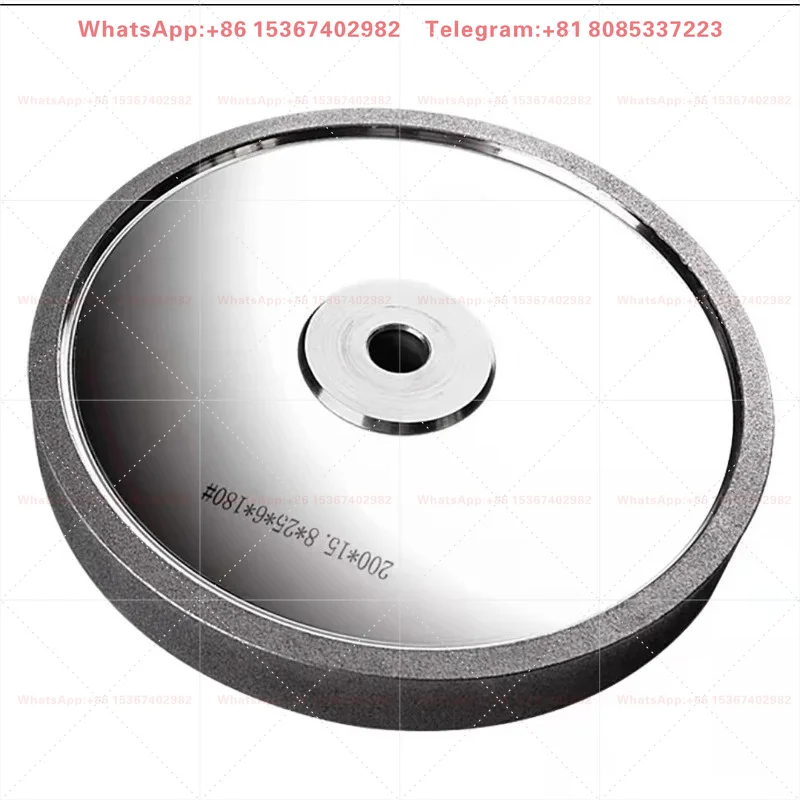 CBN Grinding Wheel #180 #380 #650 Grit Abrasive Disc Practical Sharpening Accessory for Woodturning Tools and Measuring