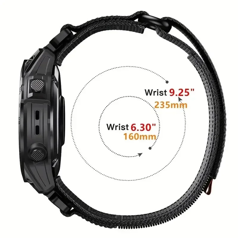 Quickfit حزام نايلون 26 مللي متر/22 مللي متر ل Garmin Fenix 8 Epix 47 مللي متر 51 مللي متر E 7 7X 6 6X pro 5 5X plus إندورو 3 2 معصمه استبدال الفرقة