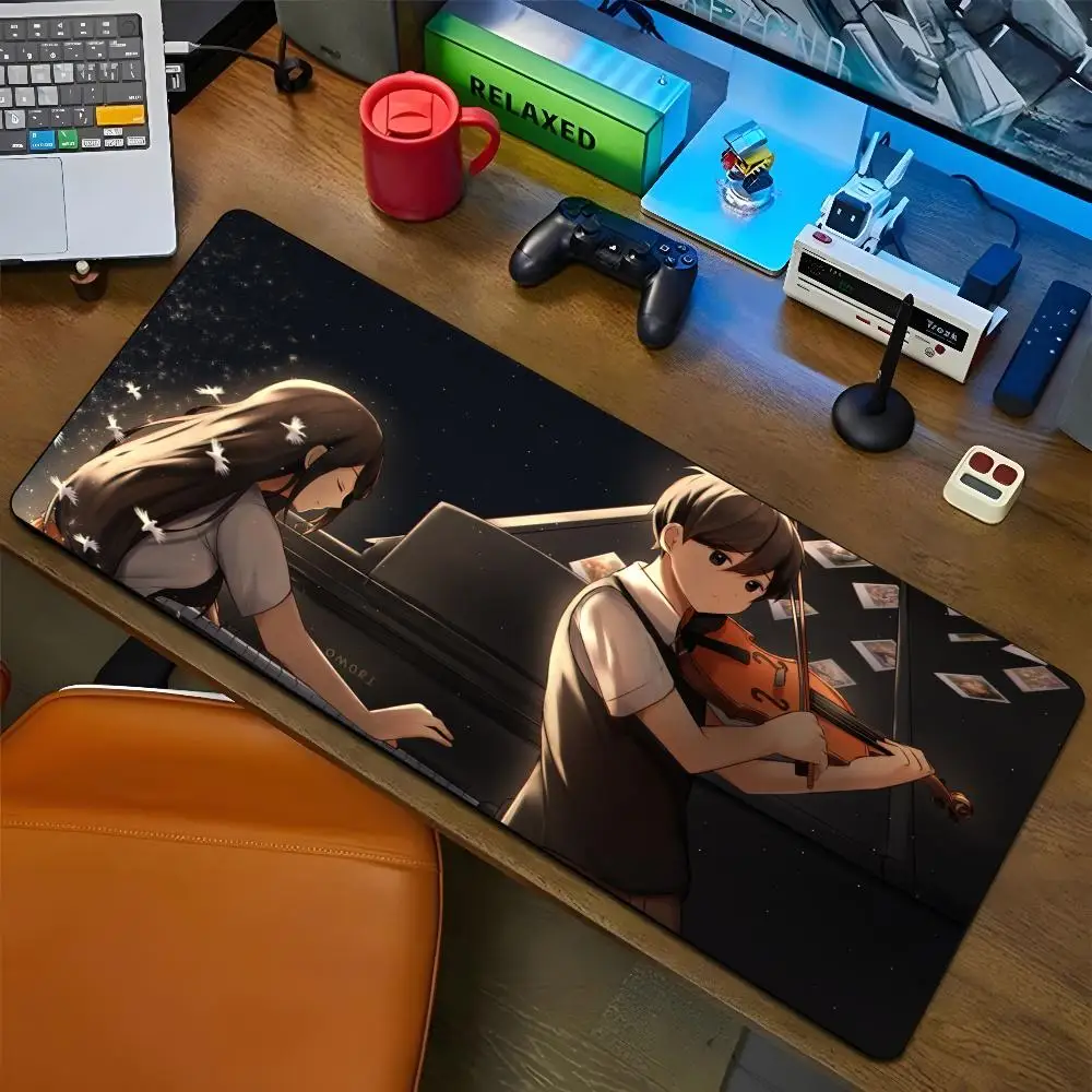 Omori Game Mouse Pad Cartoon Lockedge Large Gaming Pad Computer Gamer Keyboard Mat Desk Mousepad PC Desk Pad