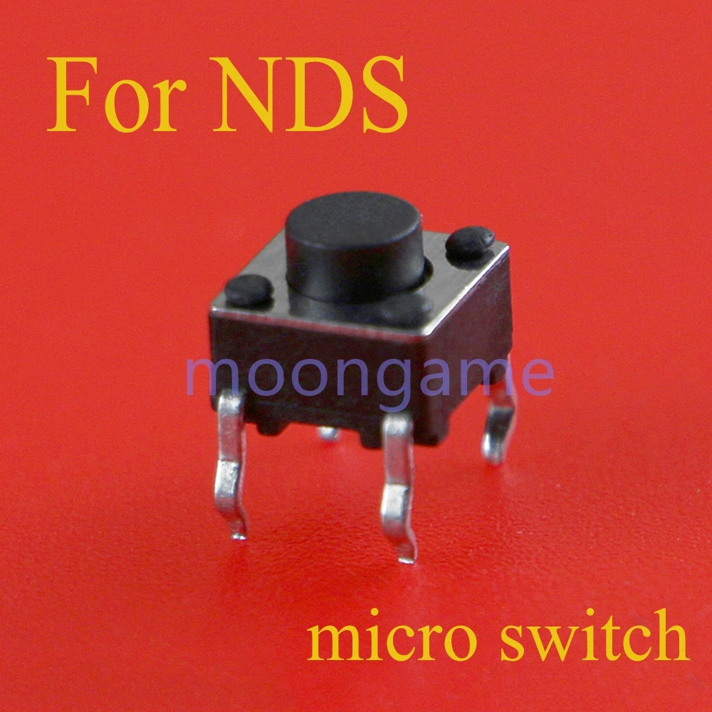 1 unidad para NDS GBA interruptor de botón de disparo izquierdo y derecho para GBA AP L R llave Micro interruptor pieza de repuesto