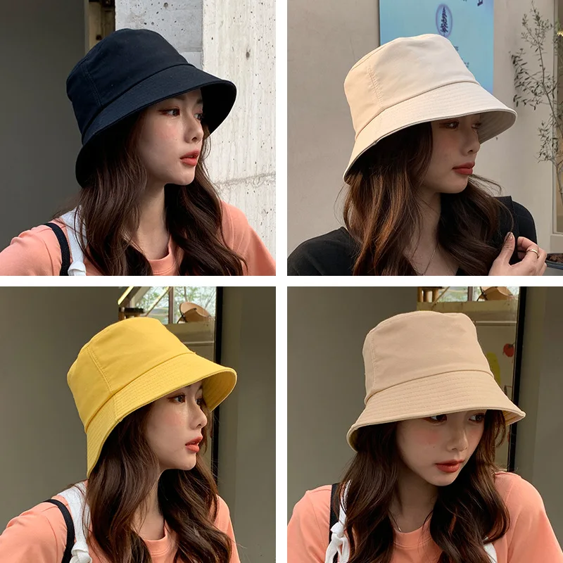 Custom Bucket Hat With Your Logo,Personalized Your Own Design Text Photos Image Bucket Hats For Women Black Fisherman Cap Unisex