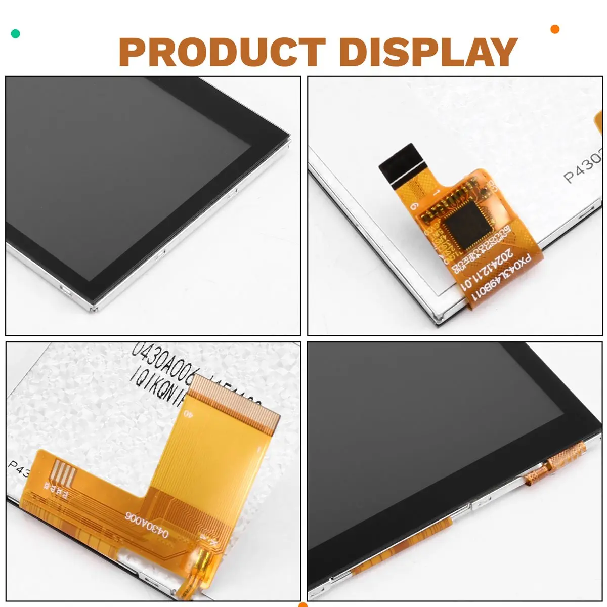 

ТОП! 4,3-дюймовый емкостный сенсорный экран 480x270 с драйвером ILI6485A, яркий TFT LCD дисплейный модуль 350 нит, 40-контактный RGB