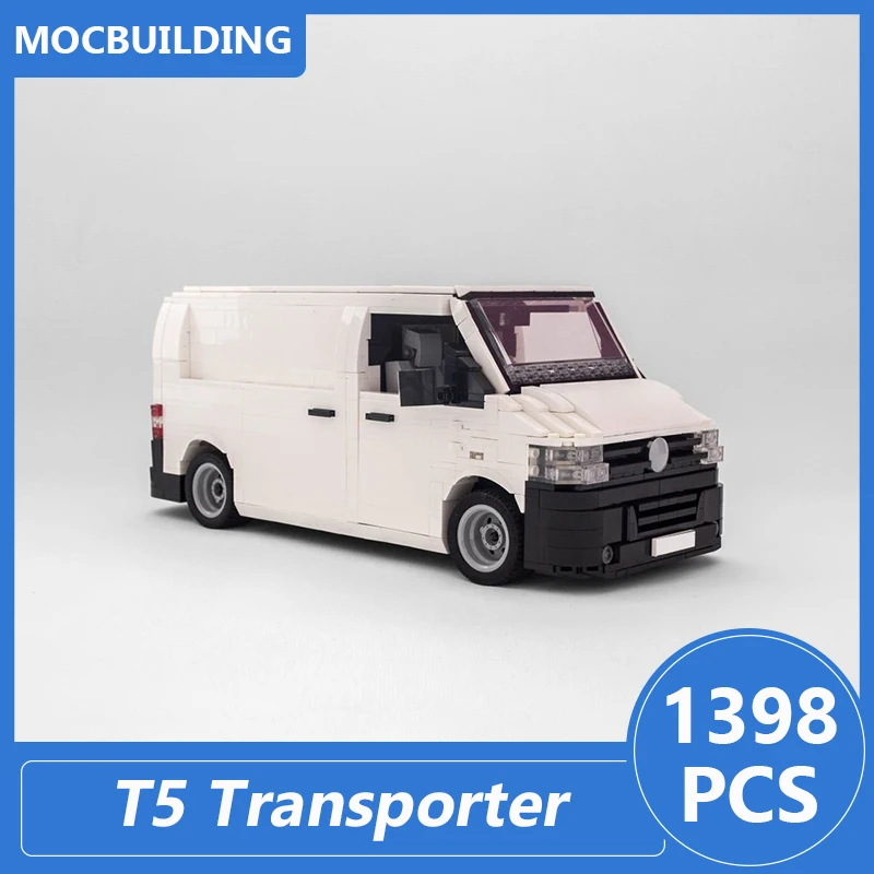 

T5 Transporter Model Moc Building Blocks Diy Assemble Bricks Cars Transportation Educational Creative Xmas Toys Gifts 1398PCS
