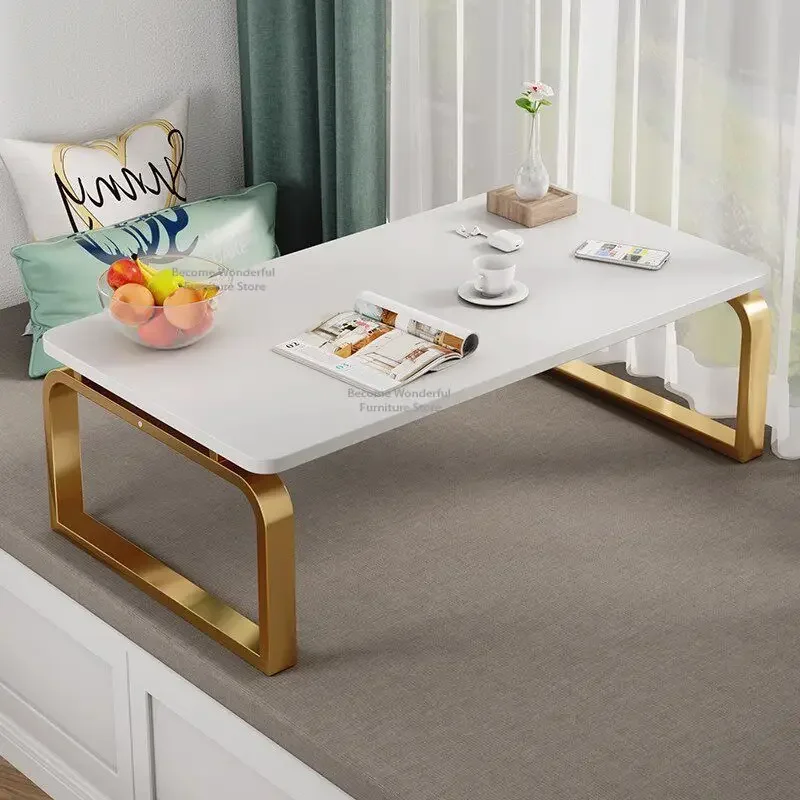 ljy Bedroom Tea Tatami Coffee Table Windowsill Homestay Modern Low Tatami Coffee Table Leisure Metal Furniture 타타미 테이블 MH40TTM