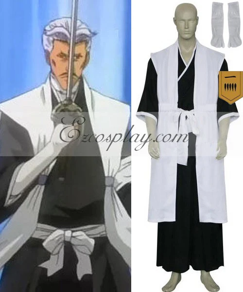 

Bleach 1st Division Lieutenant Sasakibe Chojiro Cosplay Costume E001