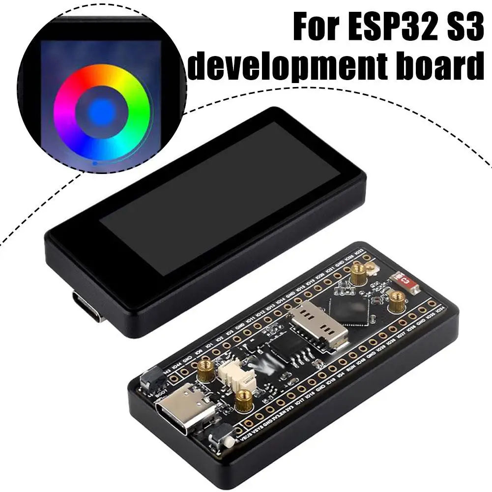 ESP32 S3 papan pengembangan 1.91 "AMOLED Display dengan WIFI/BTL 16MB Flash/8MB PSRAM dengan SD Port 6-Axis Sensor UNTUK Arduino LVGL